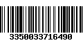 Código de Barras 3350033716490