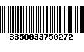 Código de Barras 3350033750272