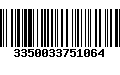 Código de Barras 3350033751064