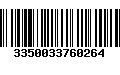 Código de Barras 3350033760264