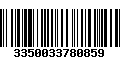 Código de Barras 3350033780859