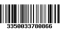 Código de Barras 3350033780866