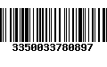 Código de Barras 3350033780897