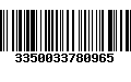 Código de Barras 3350033780965