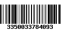 Código de Barras 3350033784093