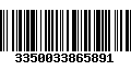 Código de Barras 3350033865891