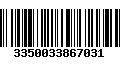 Código de Barras 3350033867031