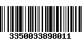 Código de Barras 3350033898011