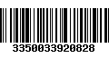 Código de Barras 3350033920828