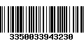 Código de Barras 3350033943230