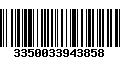 Código de Barras 3350033943858