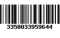 Código de Barras 3350033959644