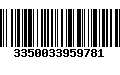 Código de Barras 3350033959781