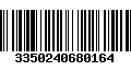 Código de Barras 3350240680164