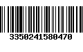 Código de Barras 3350241580470