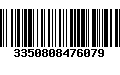 Código de Barras 3350808476079