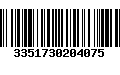 Código de Barras 3351730204075