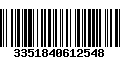 Código de Barras 3351840612548