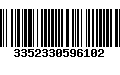 Código de Barras 3352330596102