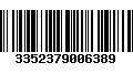 Código de Barras 3352379006389