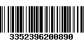 Código de Barras 3352396200890