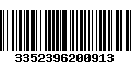 Código de Barras 3352396200913