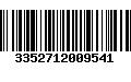 Código de Barras 3352712009541