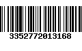 Código de Barras 3352772013168