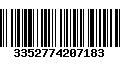 Código de Barras 3352774207183