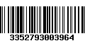 Código de Barras 3352793003964