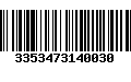 Código de Barras 3353473140030