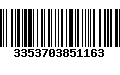 Código de Barras 3353703851163