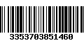 Código de Barras 3353703851460