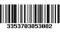 Código de Barras 3353703853082