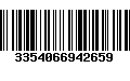 Código de Barras 3354066942659