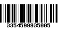 Código de Barras 3354599935005