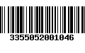 Código de Barras 3355052001046