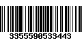 Código de Barras 3355590533443