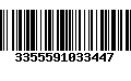 Código de Barras 3355591033447