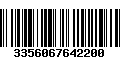 Código de Barras 3356067642200