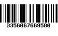 Código de Barras 3356067669580