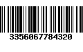 Código de Barras 3356067784320