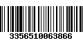 Código de Barras 3356510063866