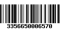 Código de Barras 3356650006570