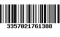 Código de Barras 3357021761388