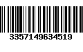 Código de Barras 3357149634519