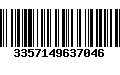 Código de Barras 3357149637046