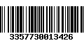 Código de Barras 3357730013426