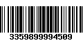 Código de Barras 3359899994509