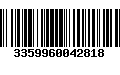 Código de Barras 3359960042818